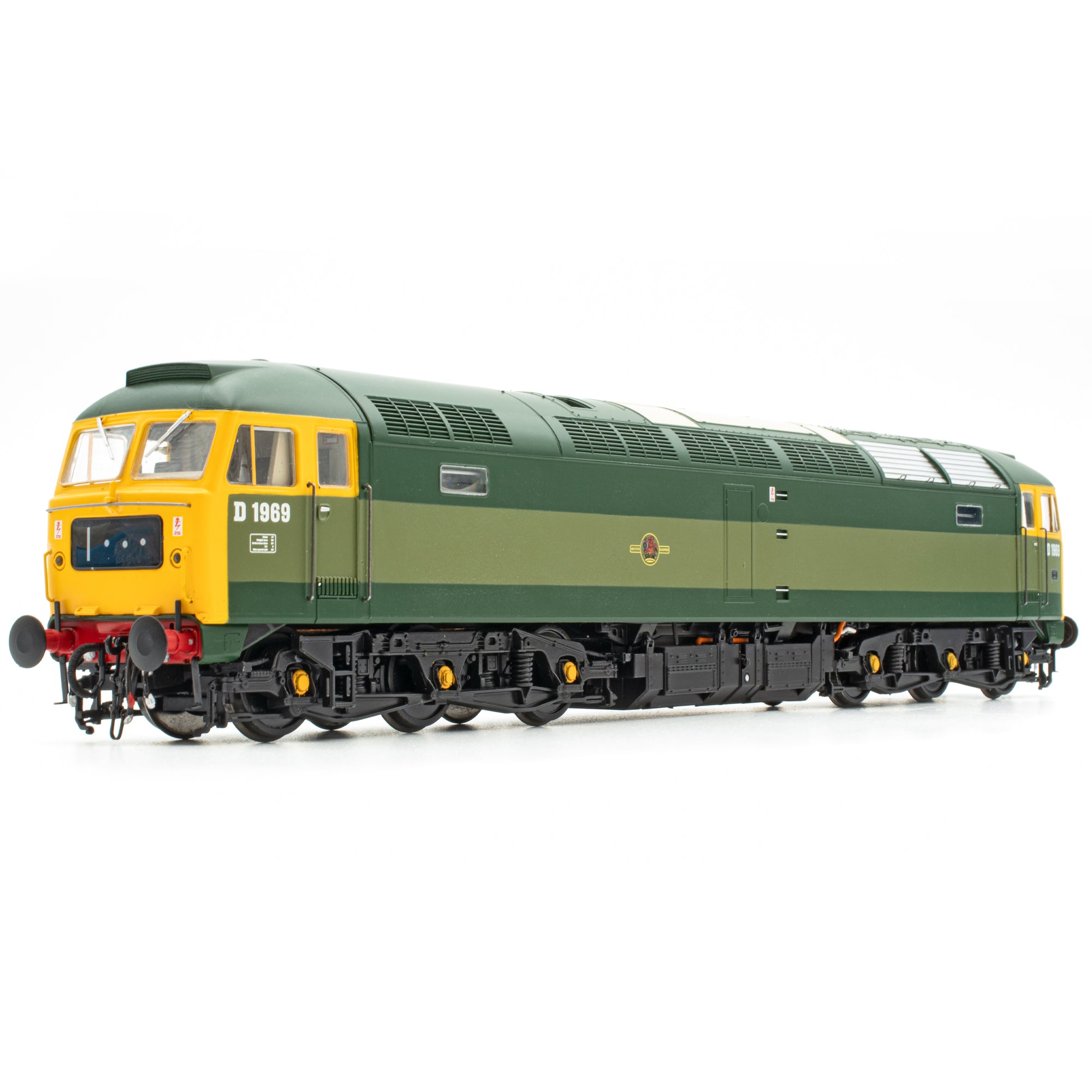 Class 47 - BR Two-Tone Green (Full Yellow Ends) - D1969 - OO Scale