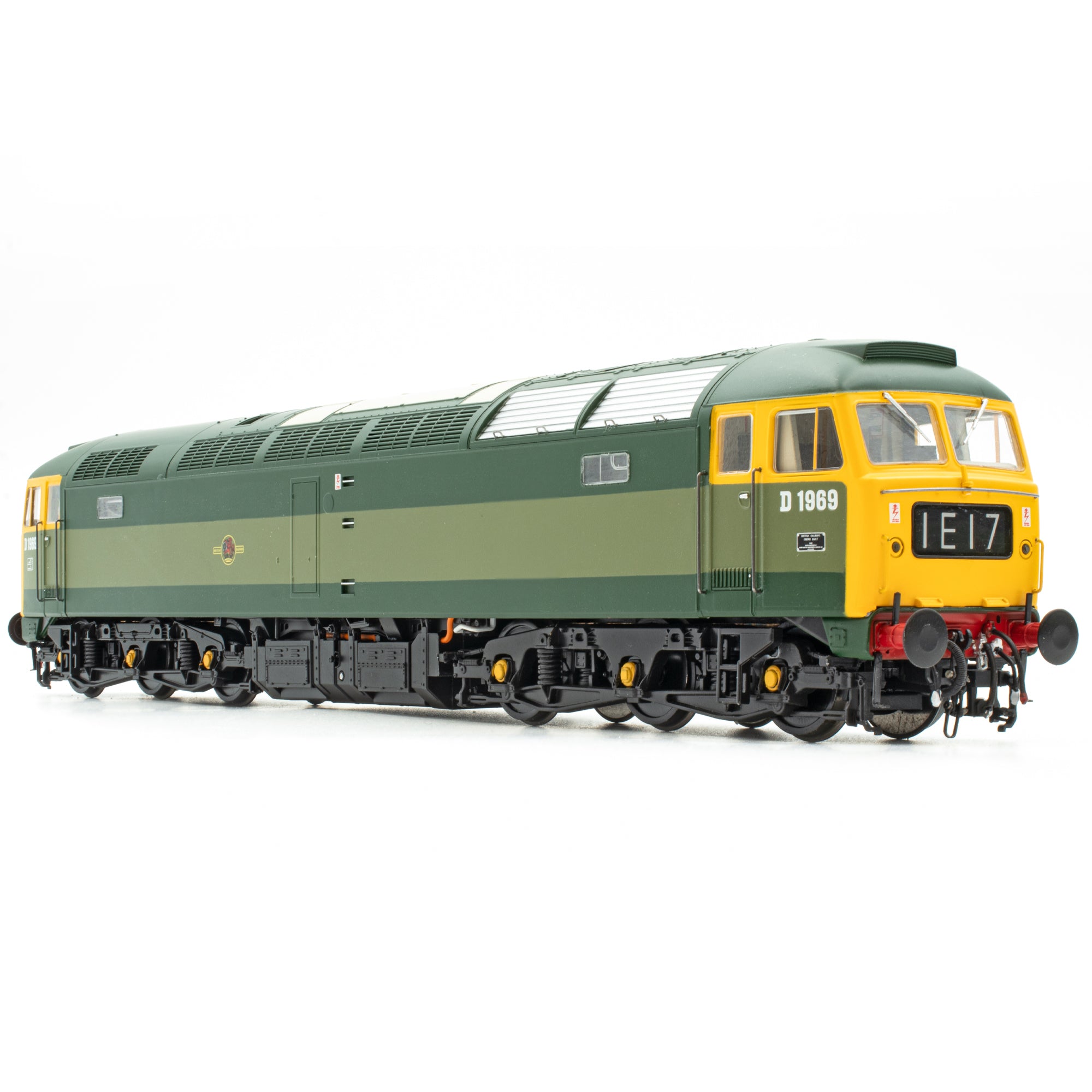 Class 47 - BR Two-Tone Green (Full Yellow Ends) - D1969 - OO Scale
