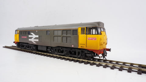 Class 31 - Railfreight grey/yellow 31296 Amlwch Freighter - version 2