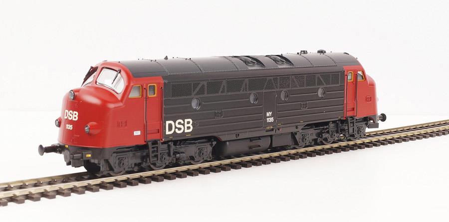 DSB MY 1135 sort/rød AC/lyd