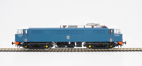Class 86 BR blue E3104 with red bufferbeams - as built